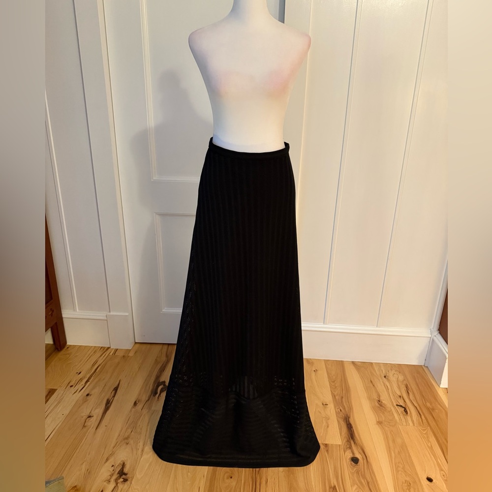 Ronny Kobo Collection Black Maxi Skirt